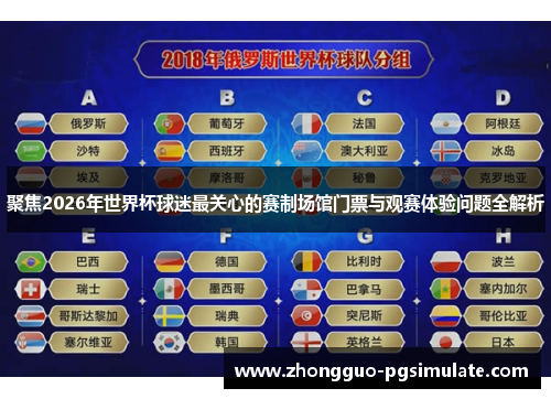 聚焦2026年世界杯球迷最关心的赛制场馆门票与观赛体验问题全解析 聚焦2026年世界杯球迷最关心的赛制场馆门票与观赛体验问题全解析